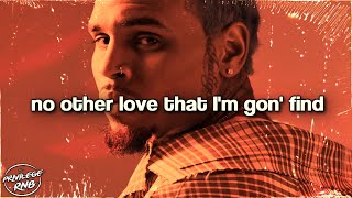 Chris Brown - No Exit (Lyrics)