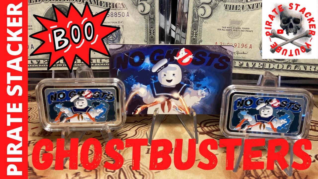 Ghostbusters Silver Bars in time for Halloween!