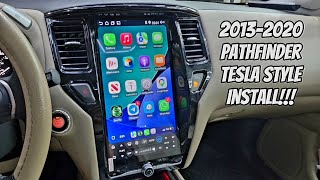 The Newest & Biggest Screen for the Nissan Pathfinders! (Step By Step Install)