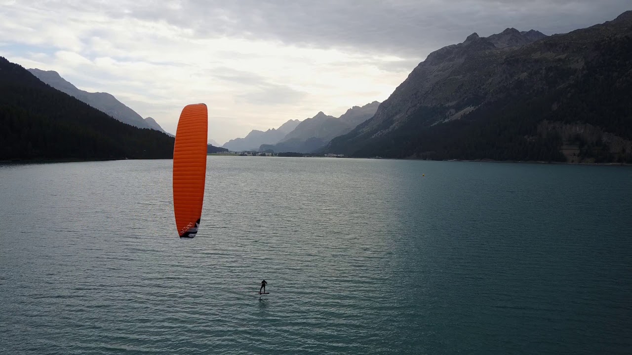 Strapless Hydrofoil Swiss Alps