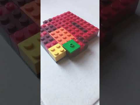 How to build Ruined Nether Portal Lego SpeedBuild #shorts