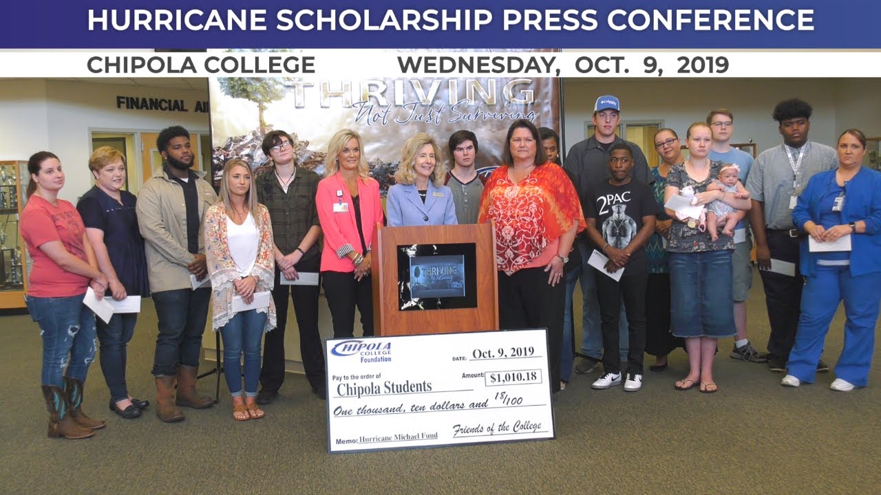 Hurricane Scholarship Press Conference Oct 9 2019 YouTube