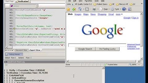 QTP Automation Framework with Call Stack Trace