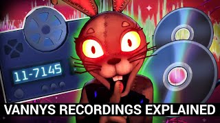 Vanny's Secret Recordings Explained (Five Nights at Freddy's: Security Breach - SECRETS)