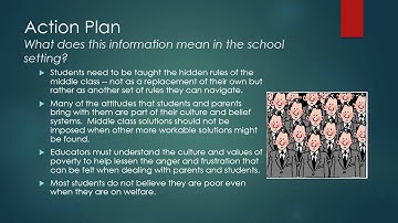 A Framework for Understanding Poverty: Reflection and Discussion