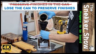 How to prevent finishes from going bad in the can - Eliminate the can