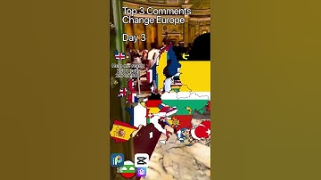 Top 3 Comments Change EuropeDay 3 #like #subscribers #europe #mapchart #mapper #geography #mapping