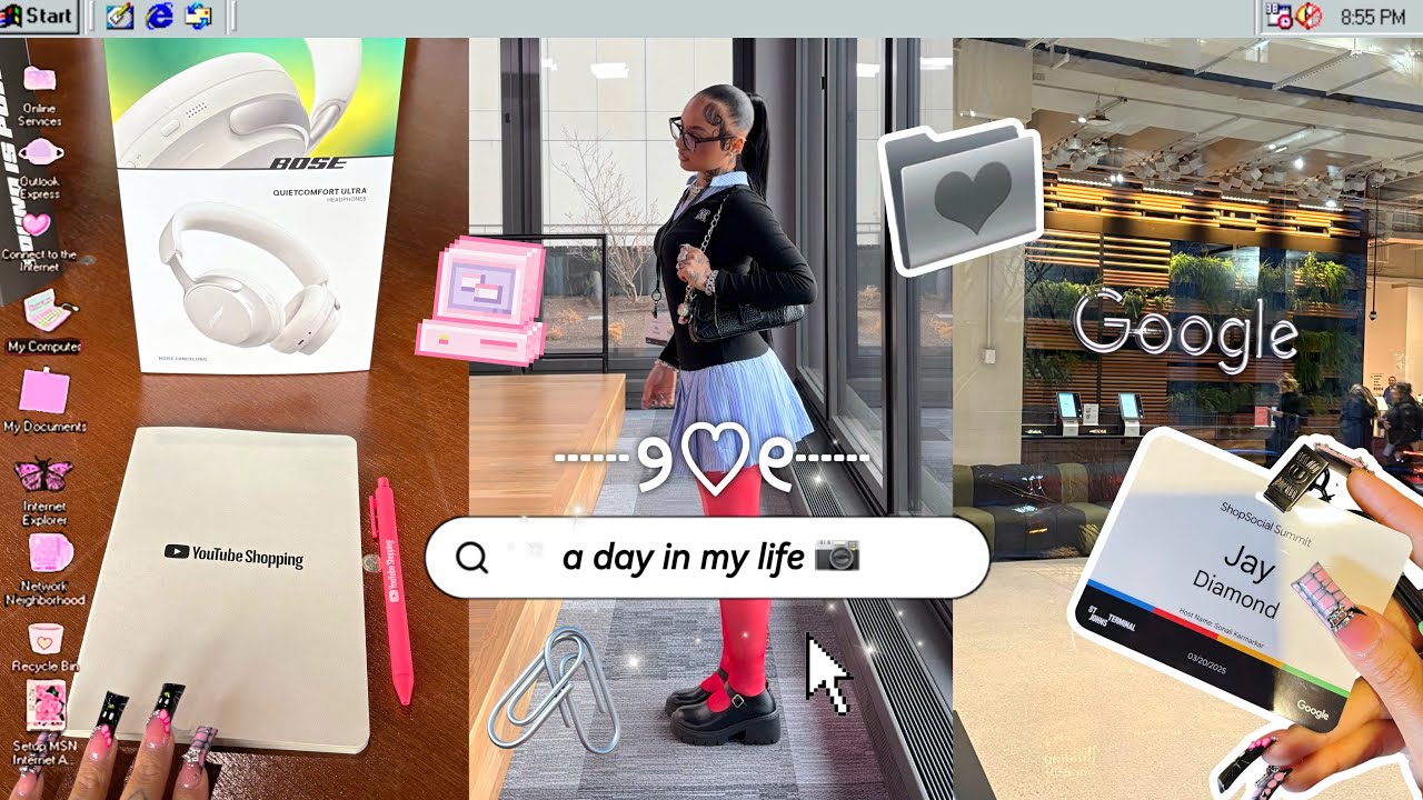 solo diaries 🤳🏽: YouTube invited me to the Google Office in NYC!📍👩🏽‍💻🎀 *influencer event*