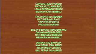 Karaoke Lgm. MUTIARAKU Keroncong Beat