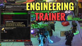 Shrine Of Two Moons Engineering Trainer Location (WoW MOP)