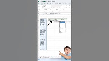 how to assign team members randomly in excel #excel