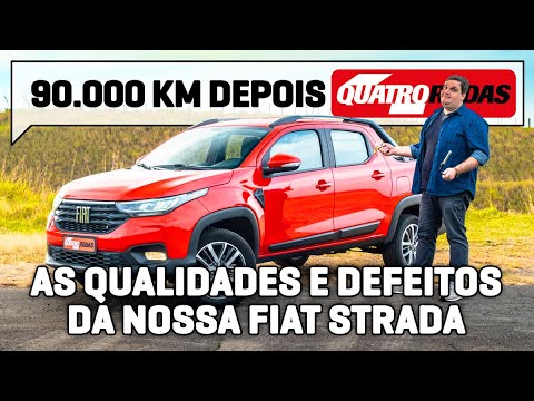 Fiat Strada: as qualidades e defeitos da NOSSA PICAPE após rodar 90.000 km