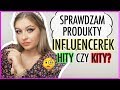 Testuję PRODUKTY INFLUENCEREK - Jak Jest NAPRAWDĘ? | lamakeupebella