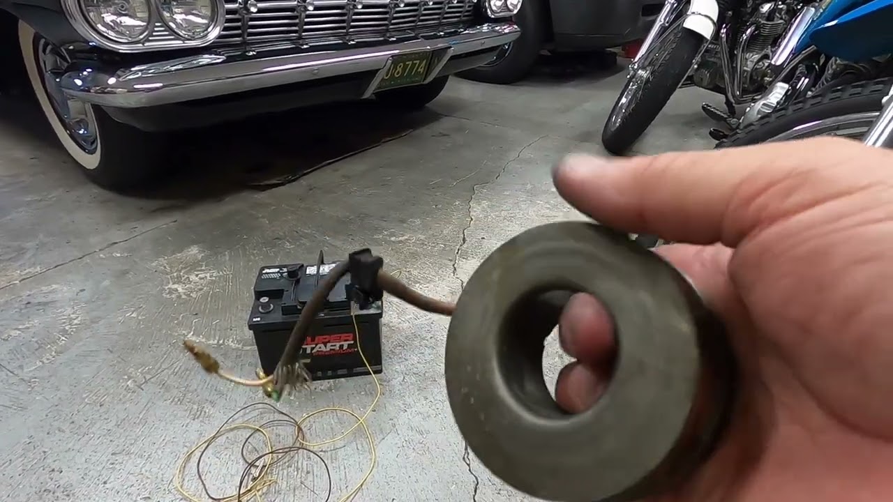 New field coil fixed the no charge hot issue on the 72 Honda 500Four