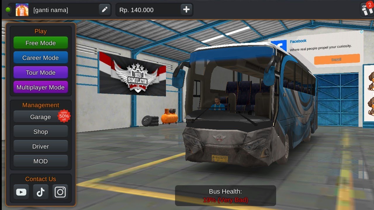 🔴 Live Streaming Gameplay Hindiindianindonesiabus simulatorbus ...