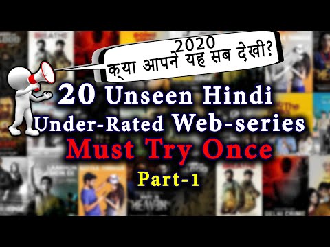 Top 20 Best Under-Rated Hindi Web Series(2020) Pt-1 | Must Watch