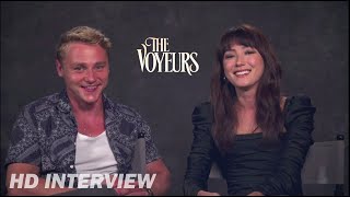 Ben Hardy and Natasha Liu Bordizzo on starring in 'The Voyeurs'