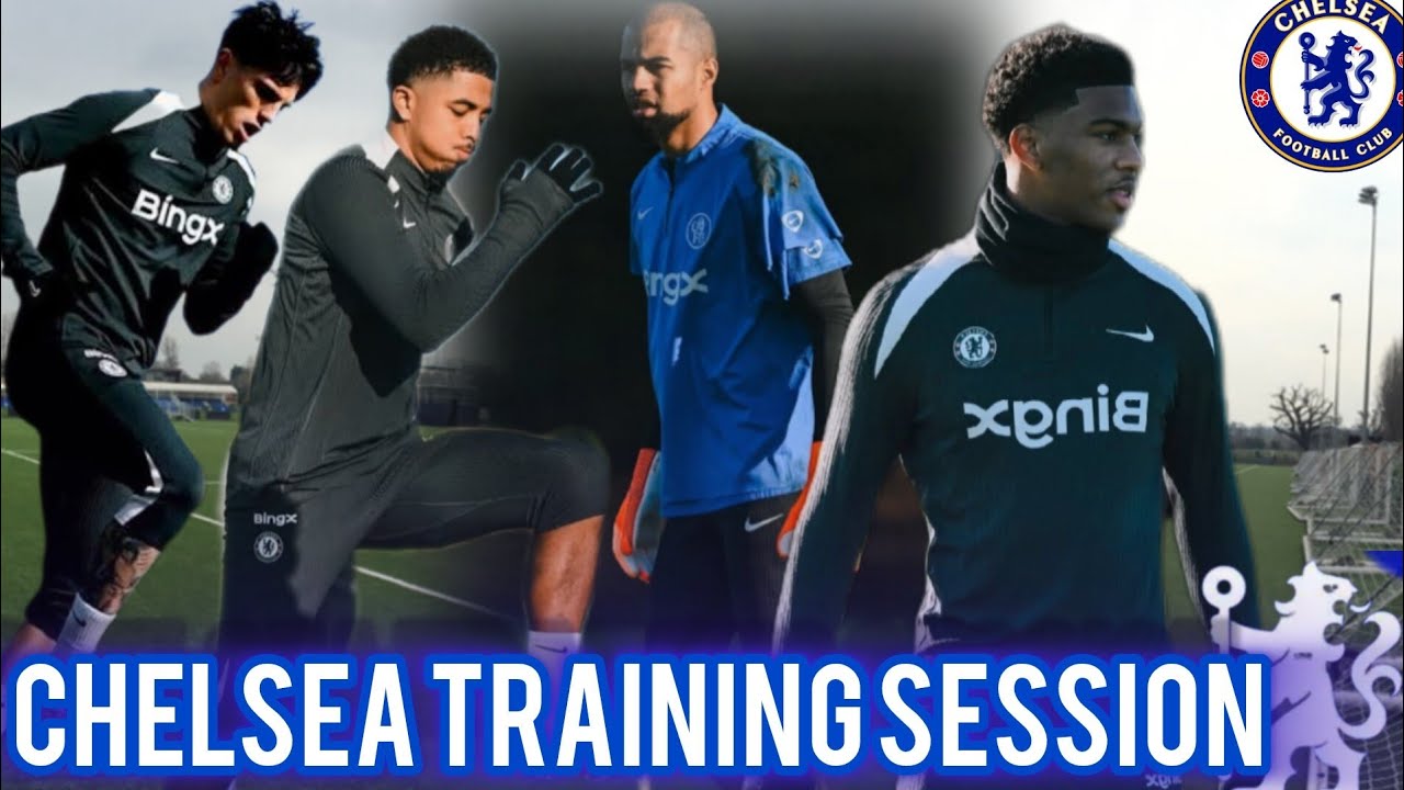 Chelsea Player Testing CHELSEA FC TRAINING SESSION | INTENSITY, PRECISION & WINNING MENTALITY ...