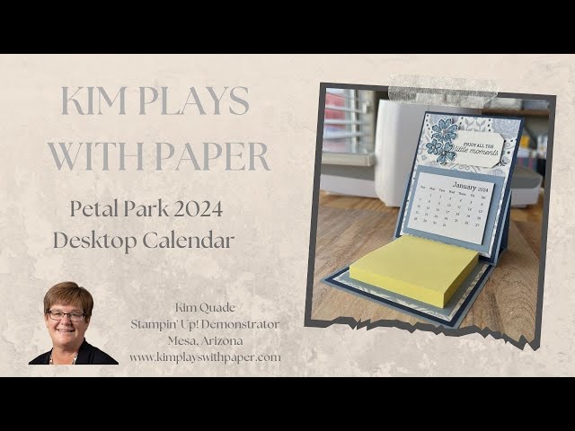 Petal Park 2024 Desktop Calendar class=