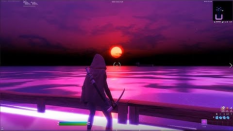 Present MY "Sunset 1v1 Map"