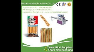 Máquina empacadora Breadsticks, máquina empacadora de palitos, máquina de llenado de palitos de pan