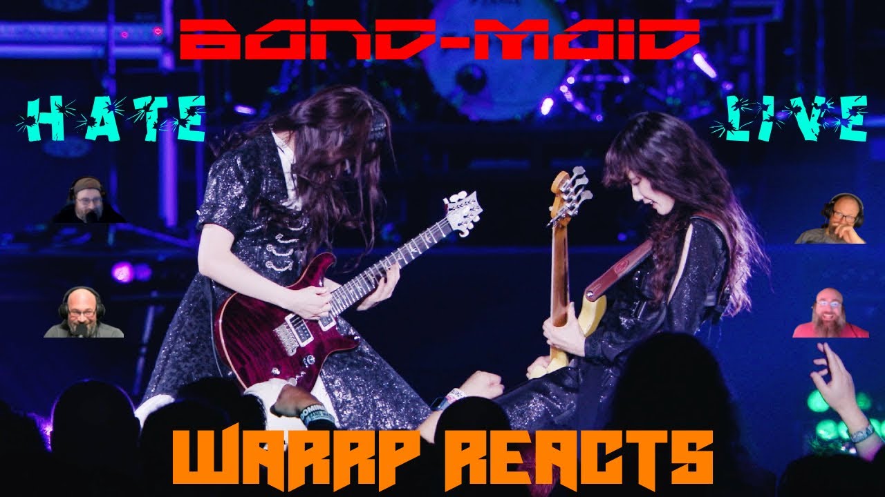 WARRP GIVES BAND-MAID A SECOND CHANCE! ARE WE BLOWN AWAY?!  We React to Hate! Live @Yokohama Arena