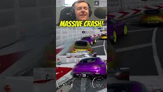 This was a MASSIVE CRASH! #gt7 #granturismo #shorts