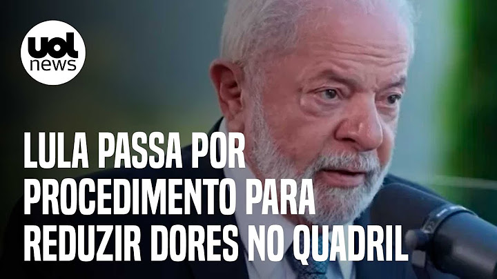 Lula passa por novo procedimento de infiltração para reduzir dores no quadril