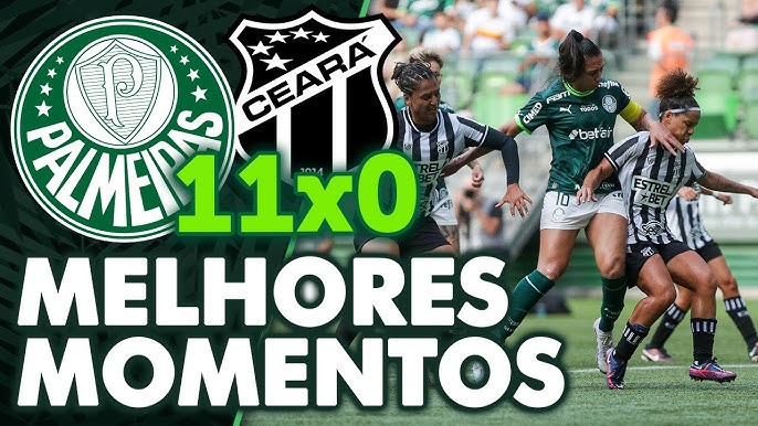 PALMEIRAS 6 X 0 PINDA, MELHORES MOMENTOS