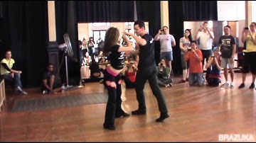 ZOUK DEMO - Alisson Sandi and Audrey Isautier - BC 2011 - Sunday Workshop 2