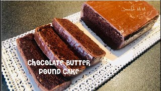 CHOCOLATE BUTTER POUND CAKE / HOW TO MAKE DOUBLE CHOCOLATE BUTTER POUND CAKE | JENNIFER M M