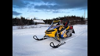 2008 Skidoo MXZ 600RS Engine Removal