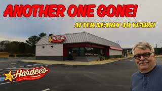 One Less Hardee's! Power Still On, Menu Board Still Running!