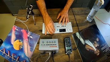 Teenage Engineering OP-1 | Sampling Vinyl | Beatmaking #1