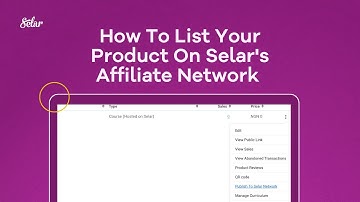 How To List Your Product On Selar Affiliate Network