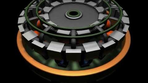 PULSE BEDINI MOTOR IN 3D