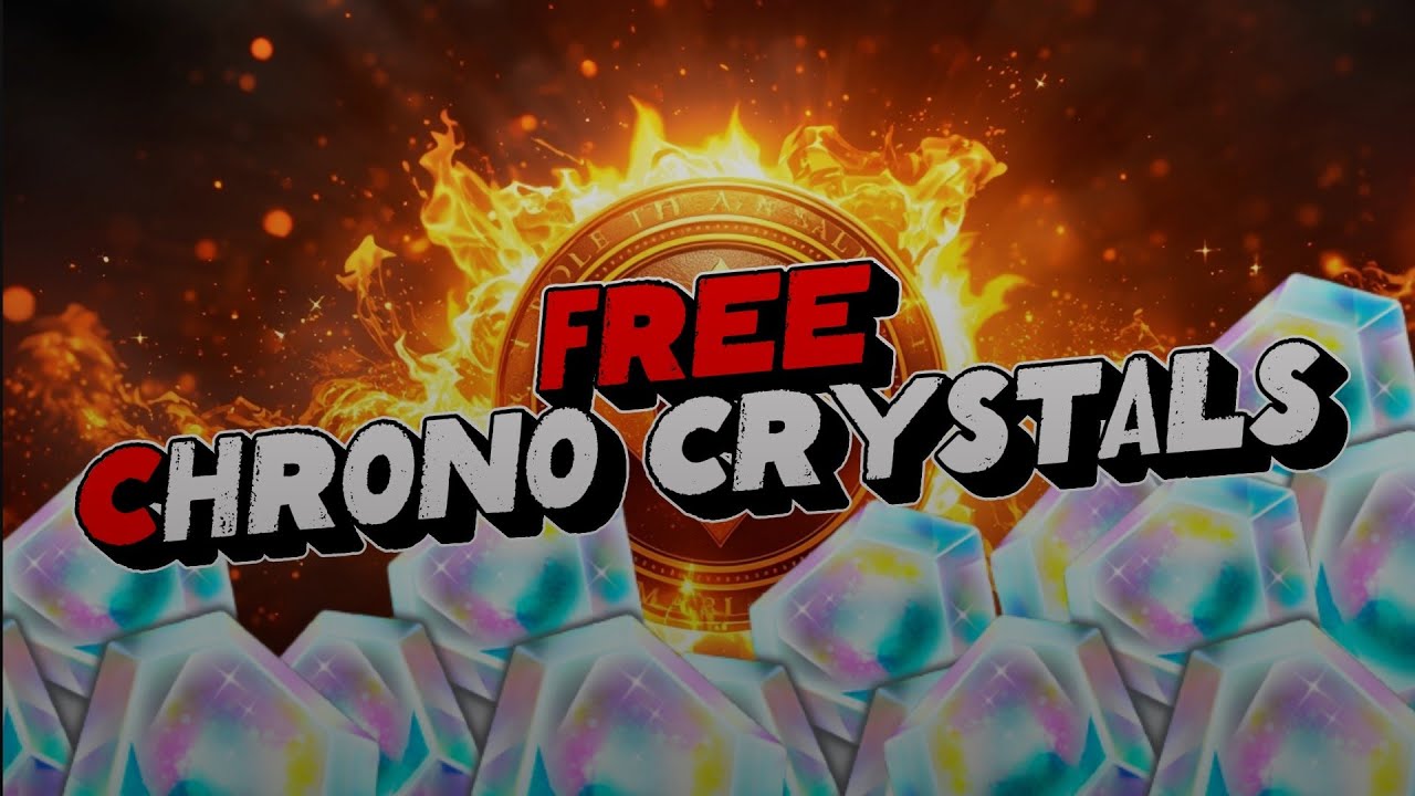 Get FREE CHRONO CRYSTALS  with this promotion code