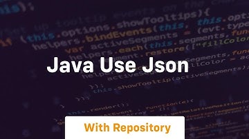 java use json