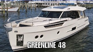 Touring the Greenline 48 Yacht