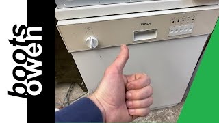 Bosch SMS448 Vintage Dishwasher | test wash