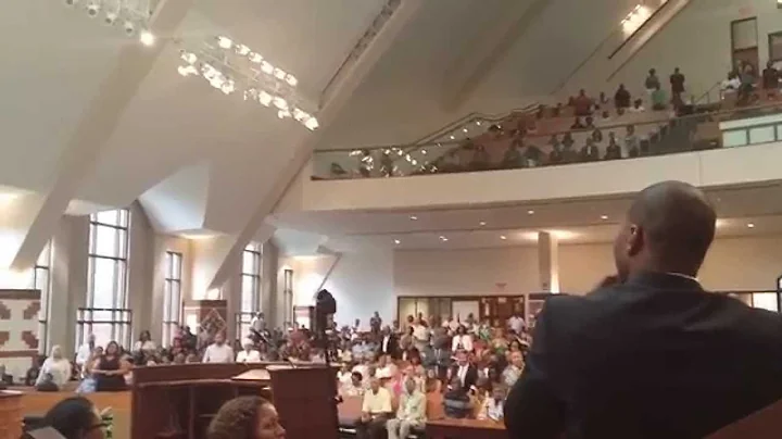 Patrick Dailey at Historic Ebenezer Bapt Ch ATL