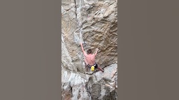 5.15d! Will Bosi trying Silence. Follow for more #climbing