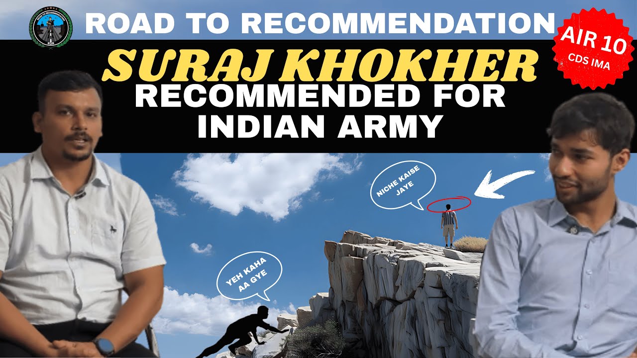 REAL TIME SRT | SSB PSYCHOLOGY | AIR 10 UPSC CDS 1/2025 | ROAD TO RECOMMENDATION