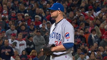 WS2016 Gm1: Lester fans seven over 5 2/3 innings