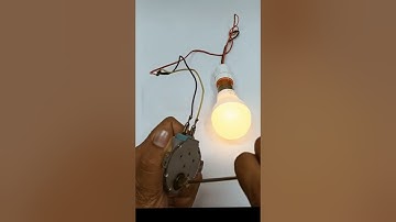 Generate 220V with a Synchronous Motor? 🔥 High Voltage Generator Test