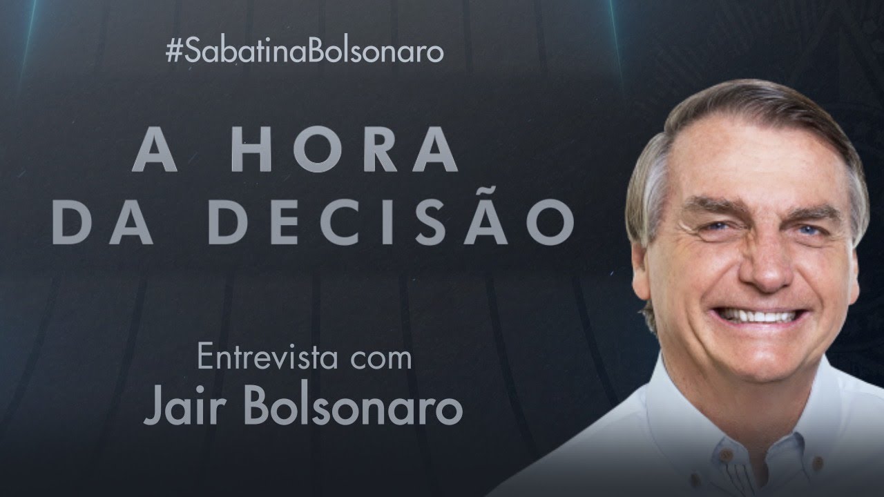 Eleições: Entrevista com Jair Bolsonaro – 2º turno