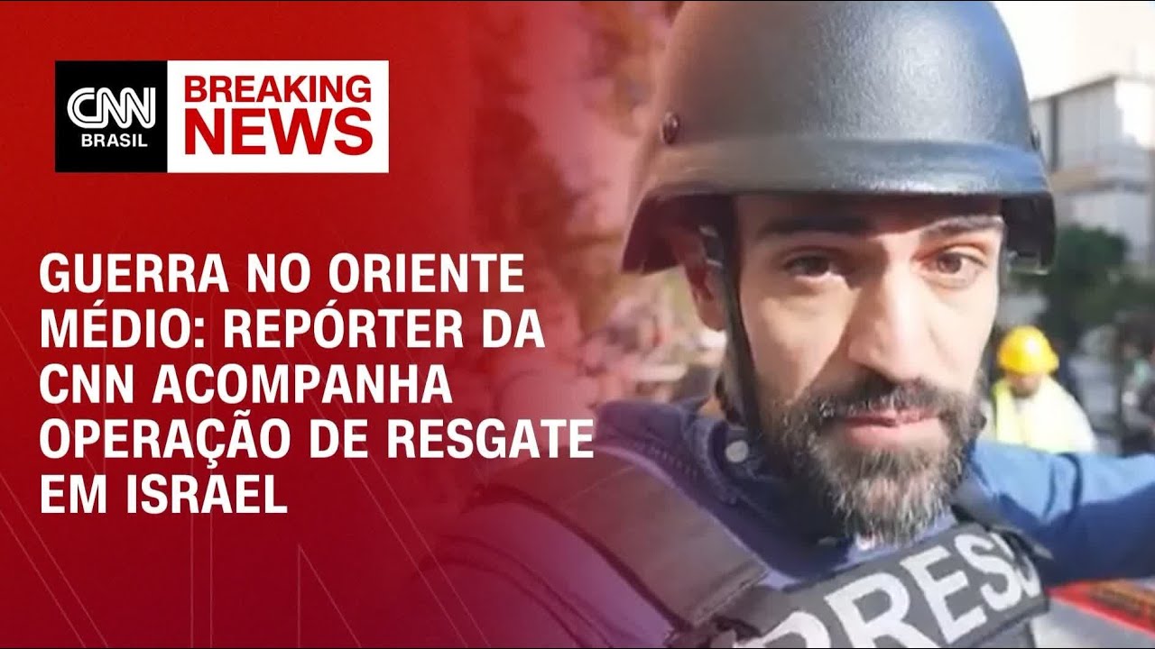Repórter da CNN acompanha resgate em Israel após ataques de mísseis do Irã | CNN 360º