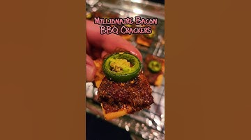 Millionaire Bacon BBQ Crackers - The Best Game Day Snack EVER! #BBQ #Bacon #gamedayfood