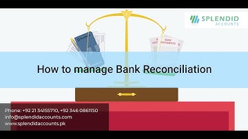 Bank Reconciliation with Splendid Accounts