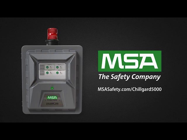 Détecteur de fuite gaz réfrigérant Chillgard® 5000, MSA Safety